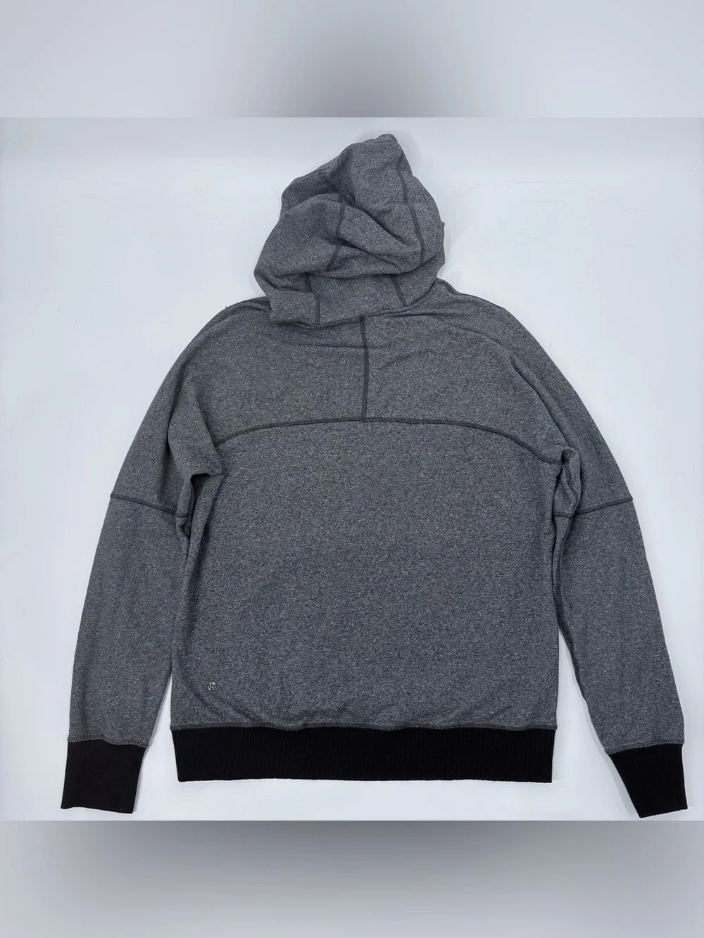 Lululemon Om & Roam Heathered Speckled Black Pullover Sweater
